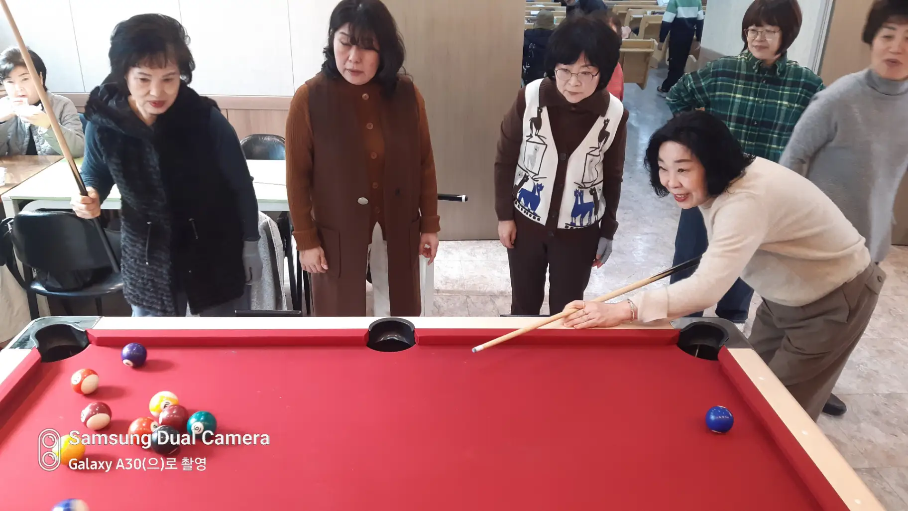 구역별 당구대회 사진 6번째