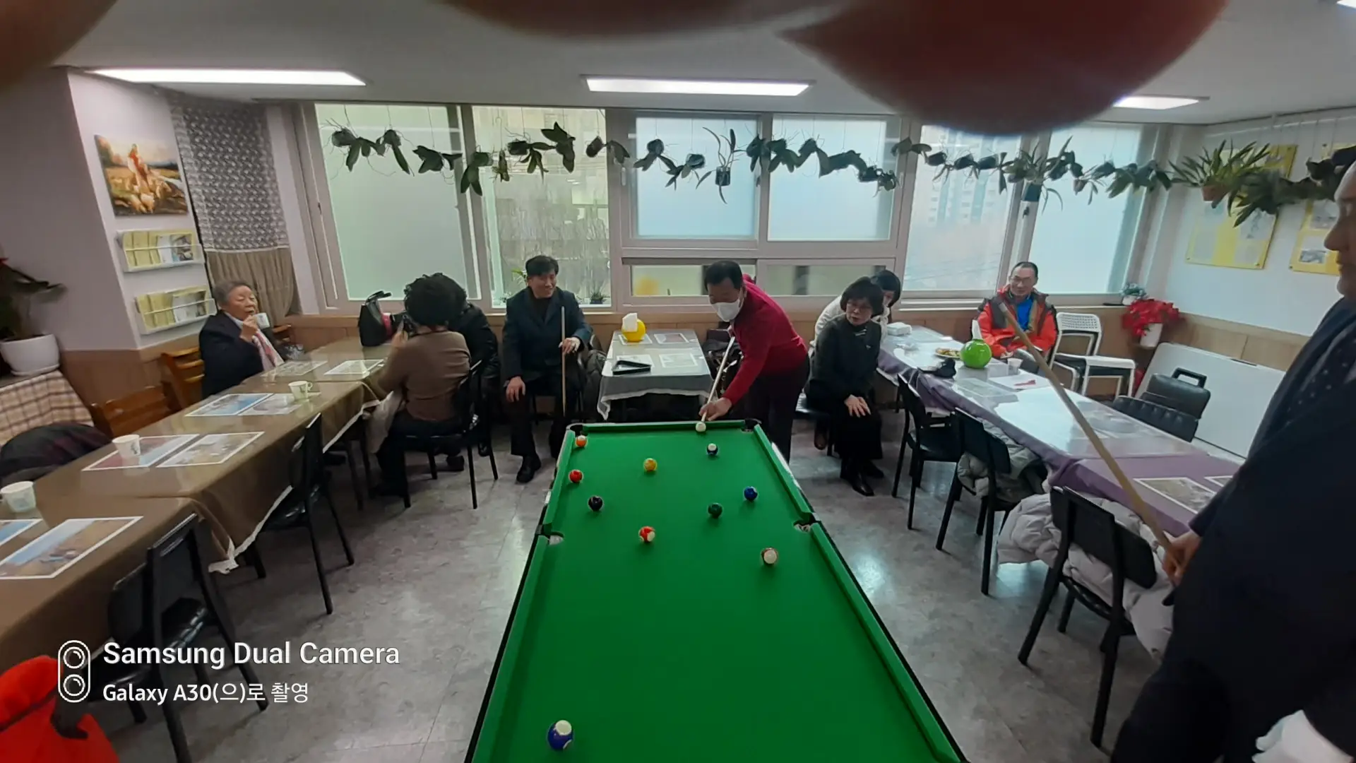 구역별 당구대회 사진 3번째