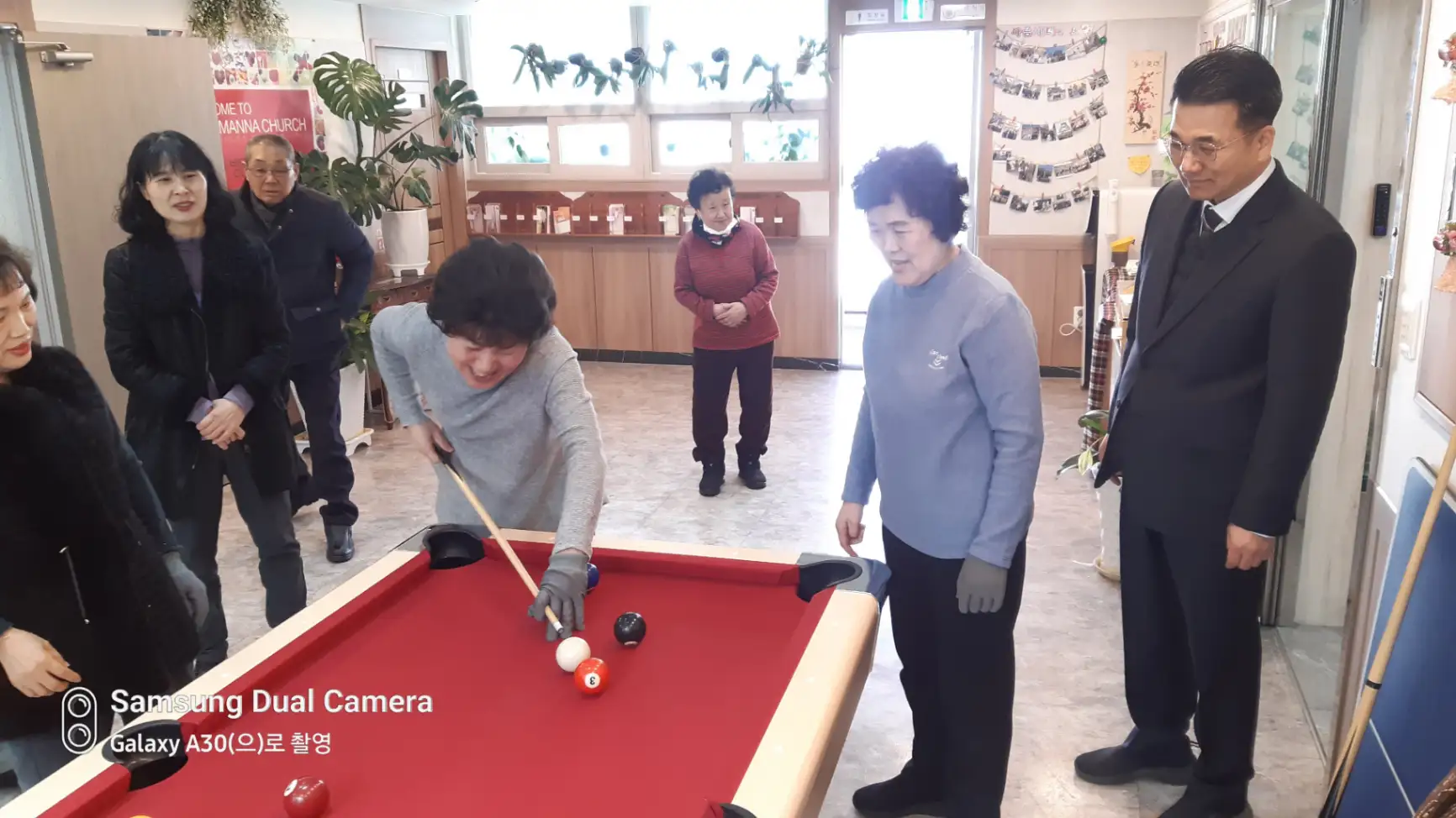 구역별 당구대회 사진 2번째