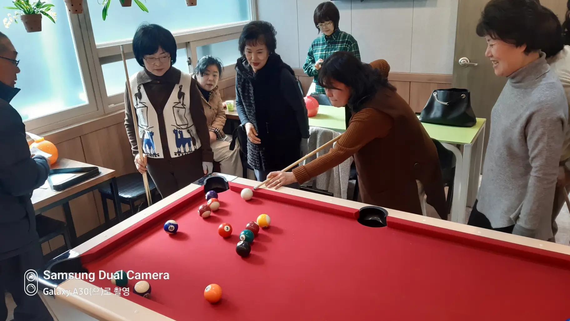 구역별 당구대회 사진 1번째