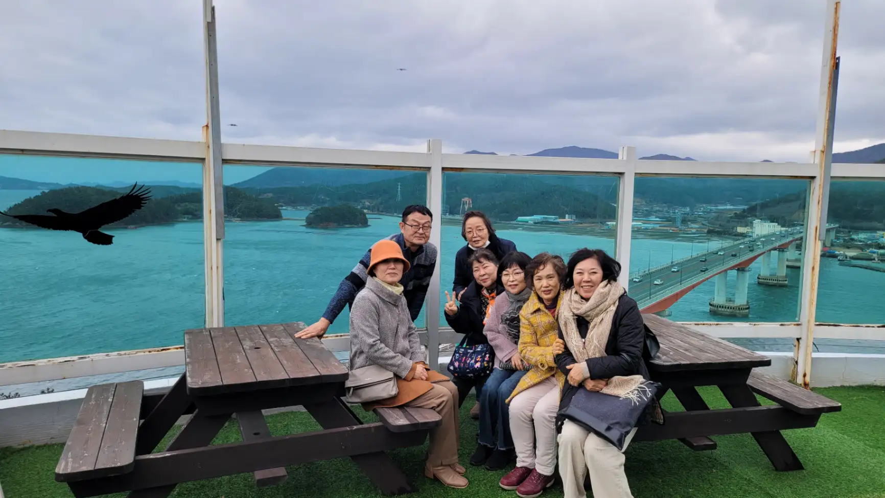 구역장단합회 사진 5번째