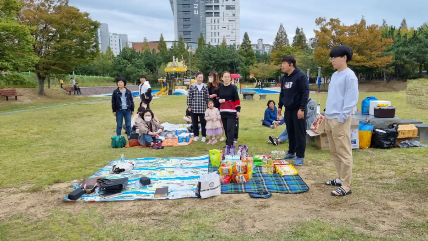 가을야외예배 사진 7번째