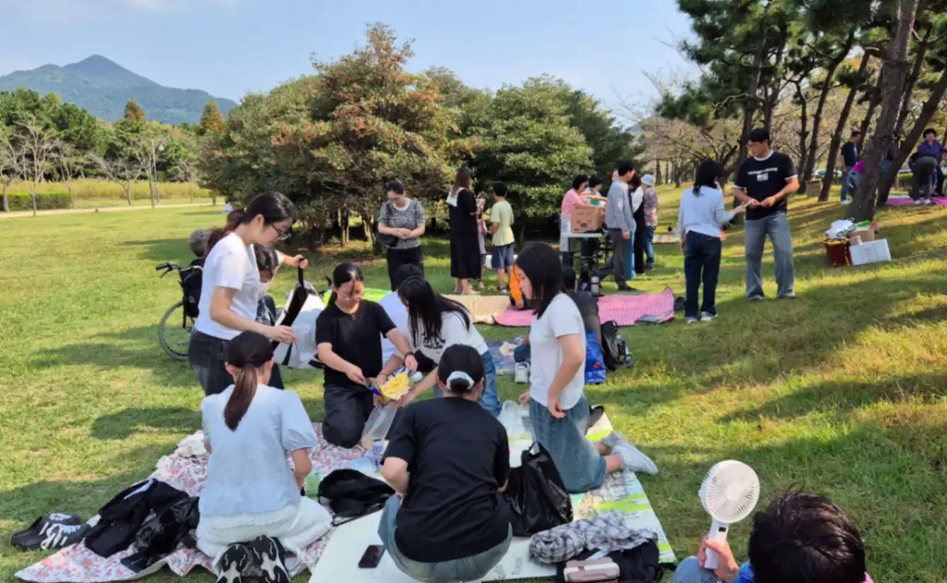 가을야외예배 사진 7번째