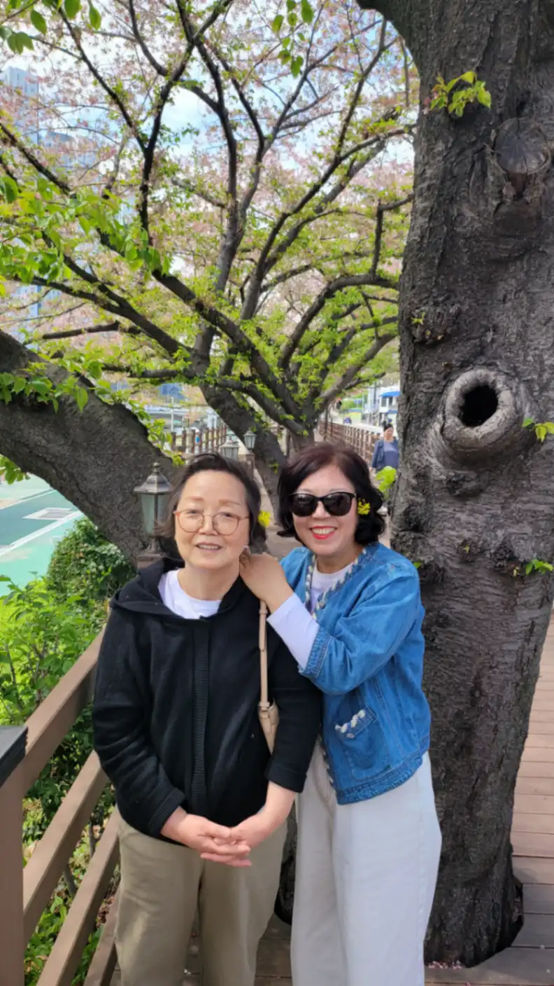 봄날과 함께 한 구역장님들 사진 8번째