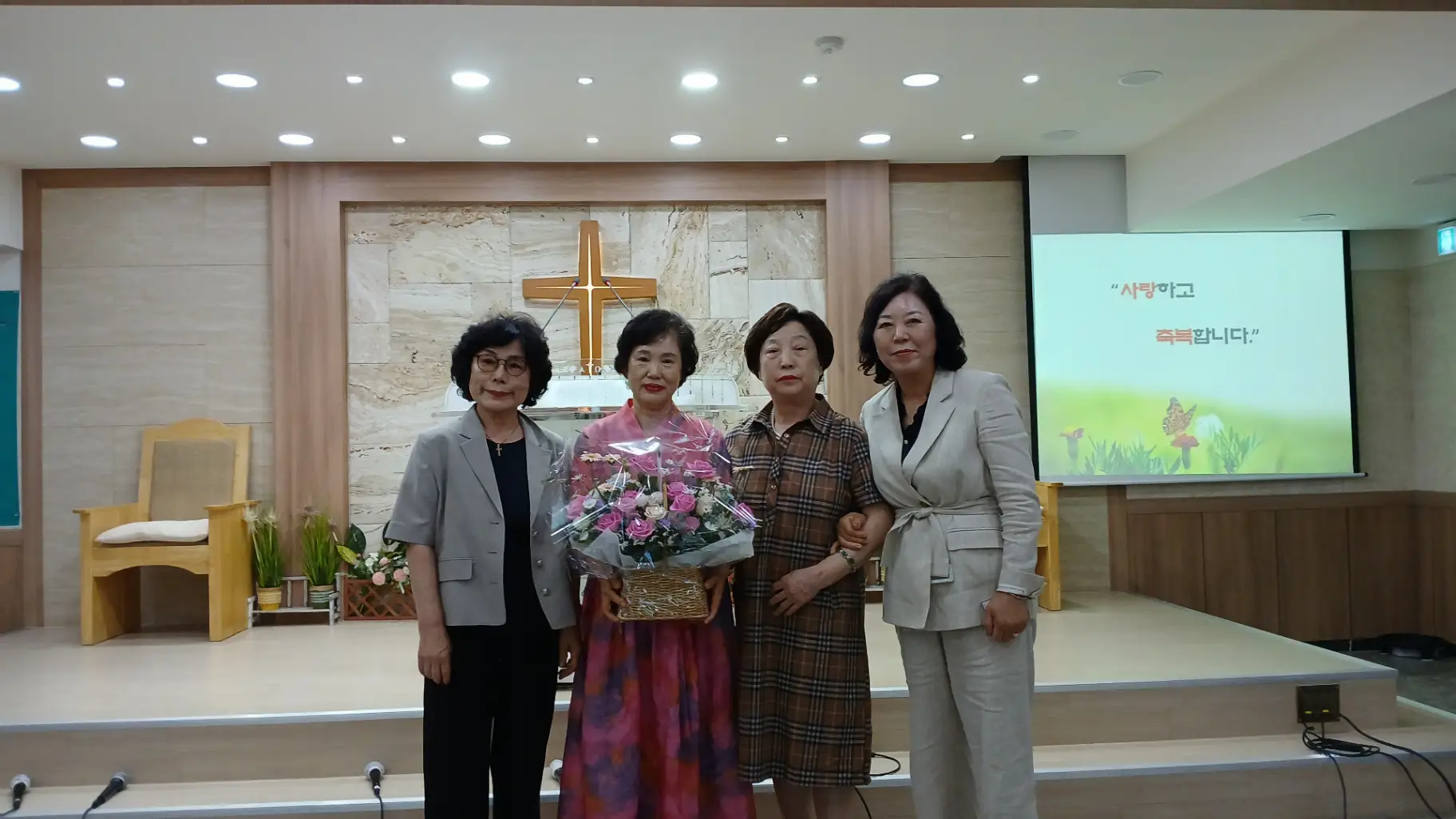 송온유권사 은퇴식 사진 4번째